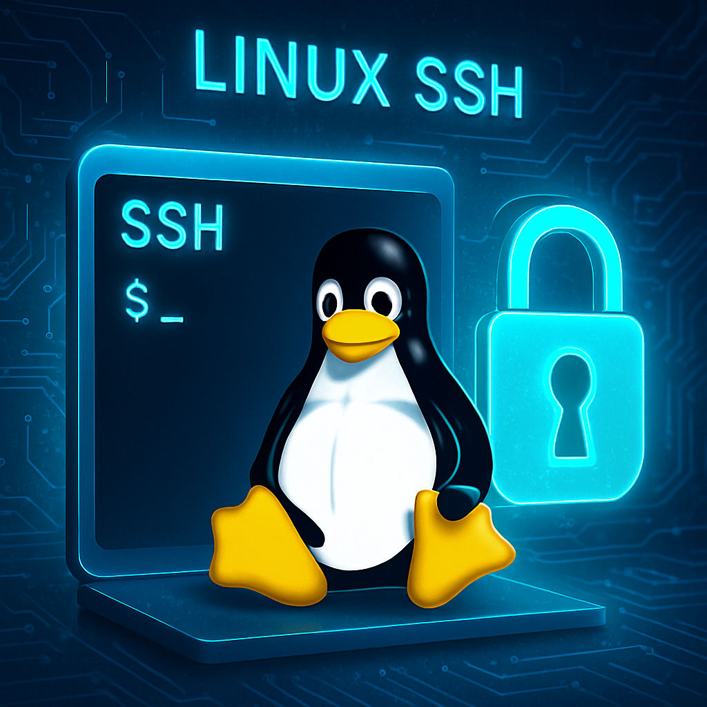 Konfiguracja serwera SSH Linux.